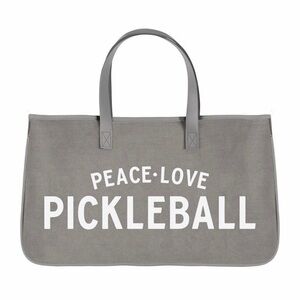 Santa Barbara design, peace love pickleball tote, nwt